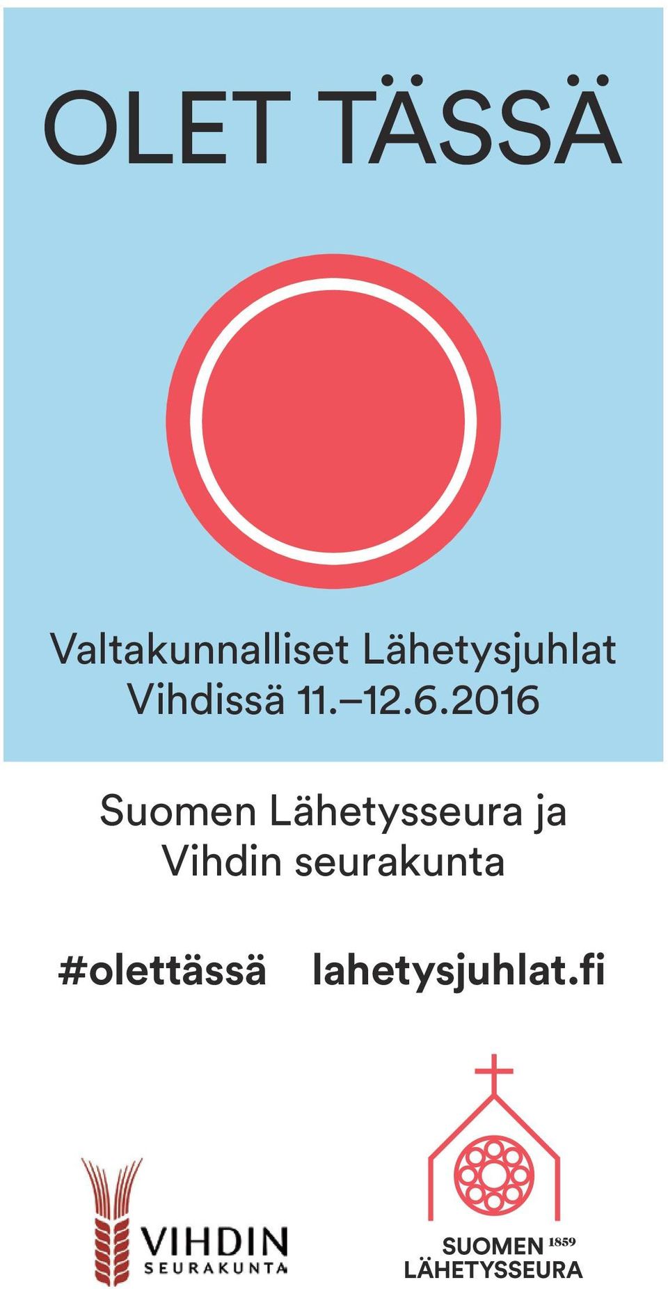 2016 Valtakunnalliset Suomen Lähetysseura Lähetysju ja
