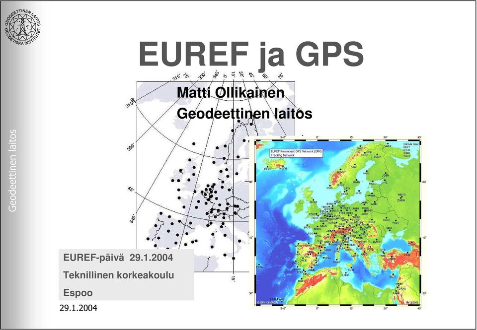 laitos EUREF-päivä 29.1.