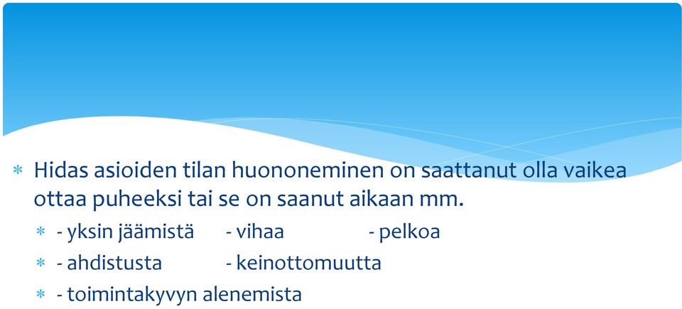 aikaan mm.