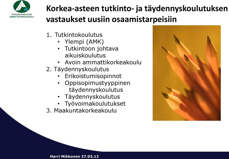 Täydennyskoulutus Erikoistumisopinnot