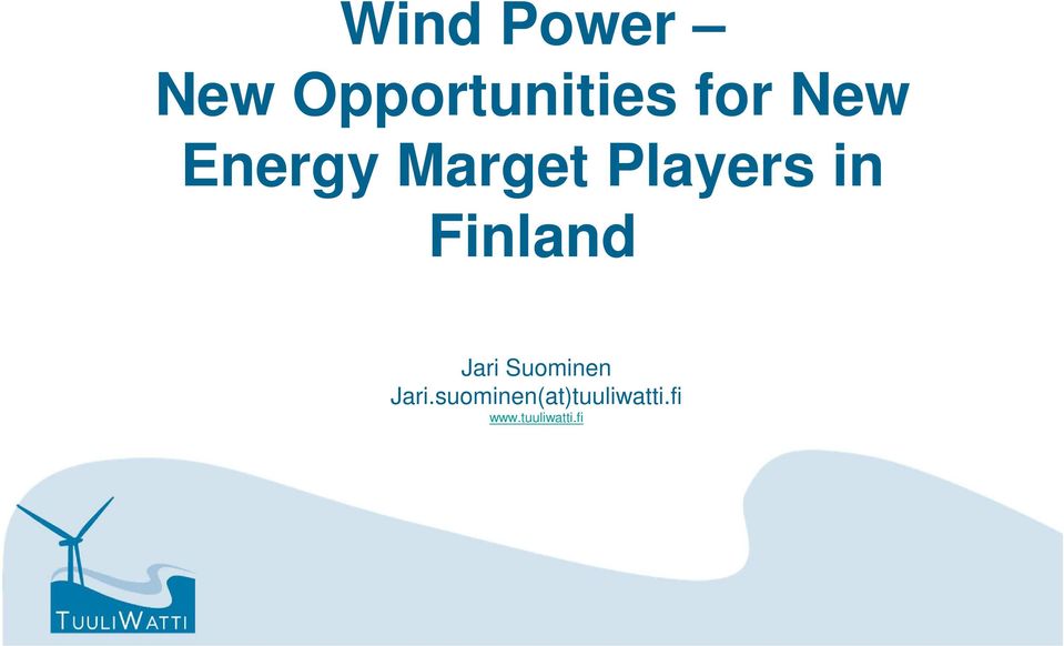 Finland Jari Suominen Jari.