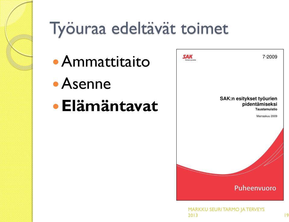 Asenne Elämäntavat