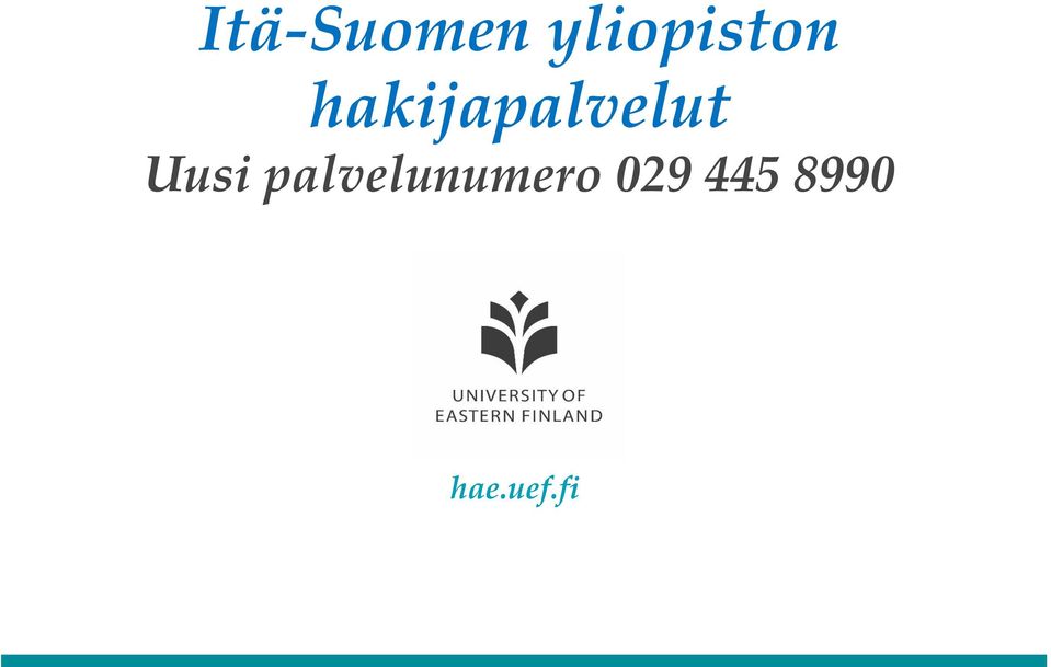 hakijapalvelut Uusi