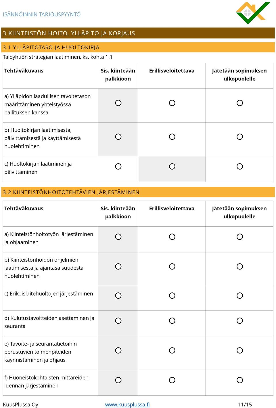 ja päivittäminen 3.