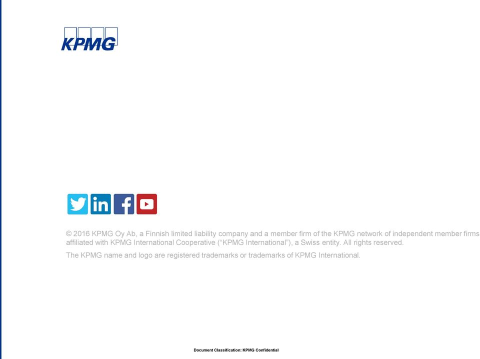 Cooperative ( KPMG International ), a Swiss entity. All rights reserved.