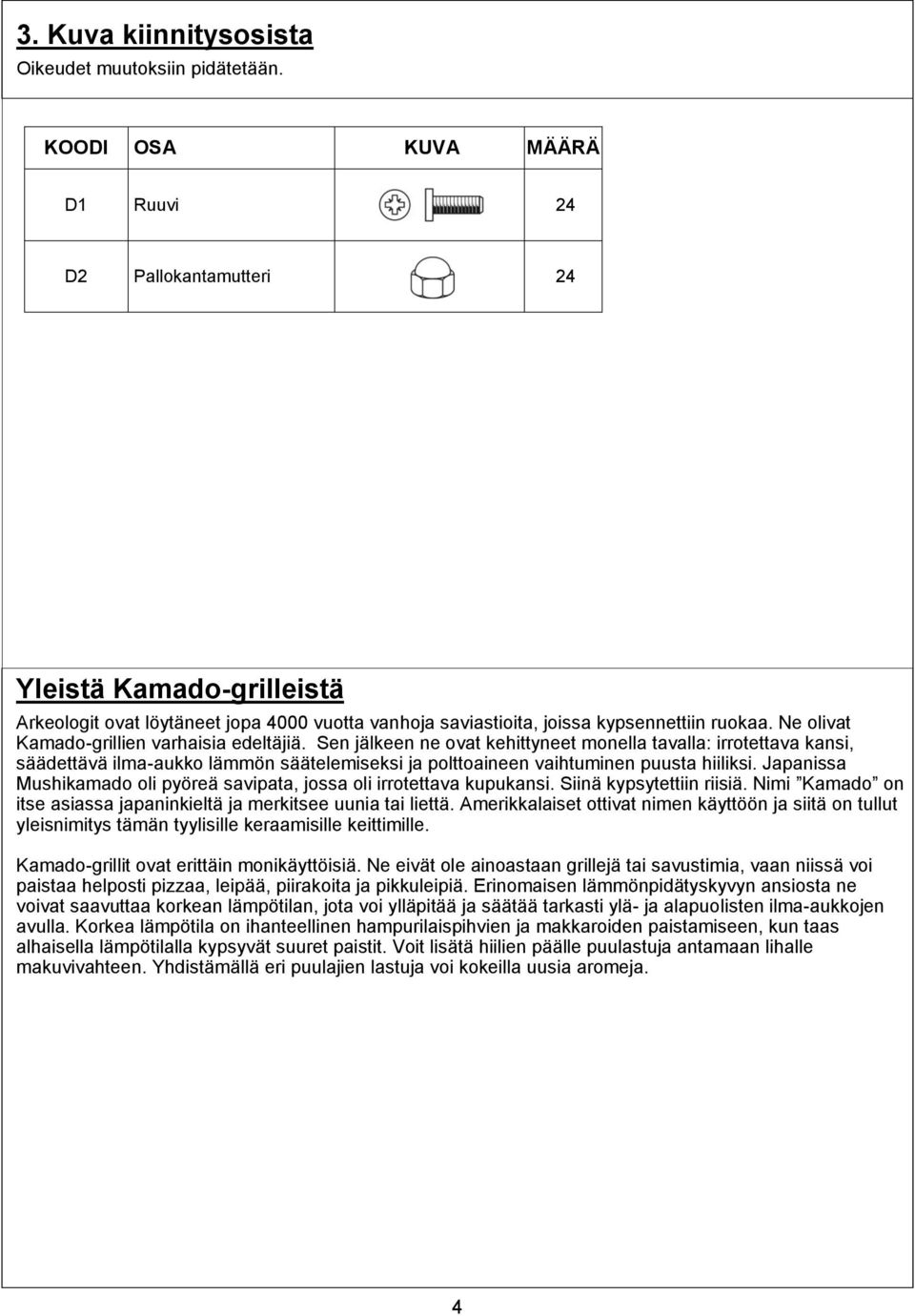 Ne olivat Kamado-grillien varhaisia edeltäjiä.