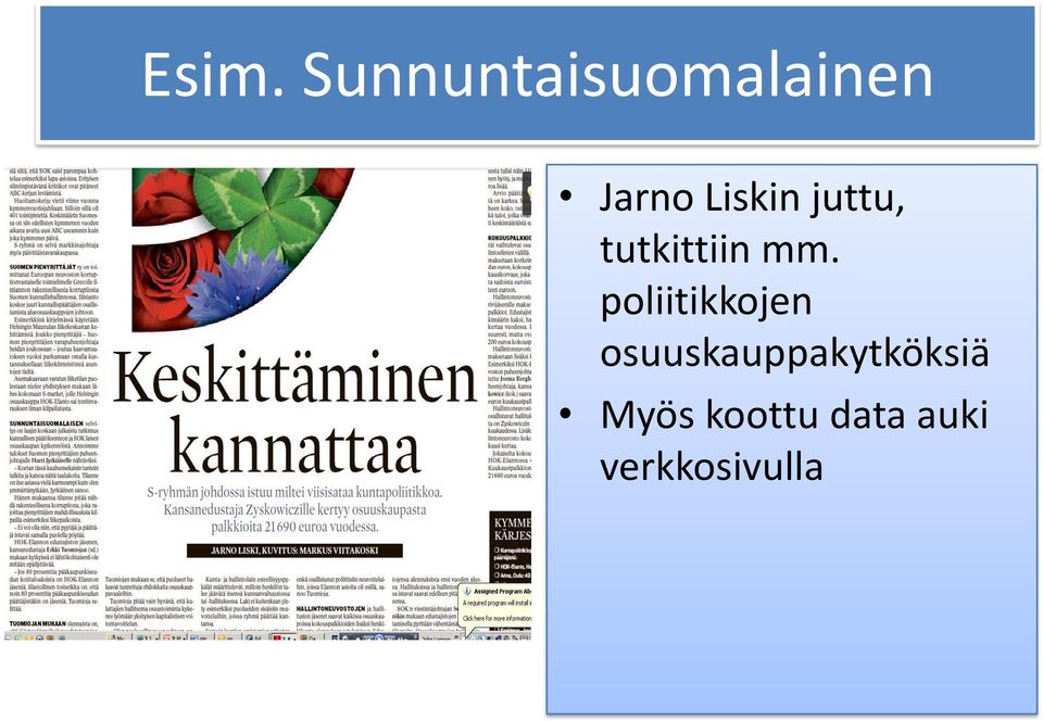 poliitikkojen