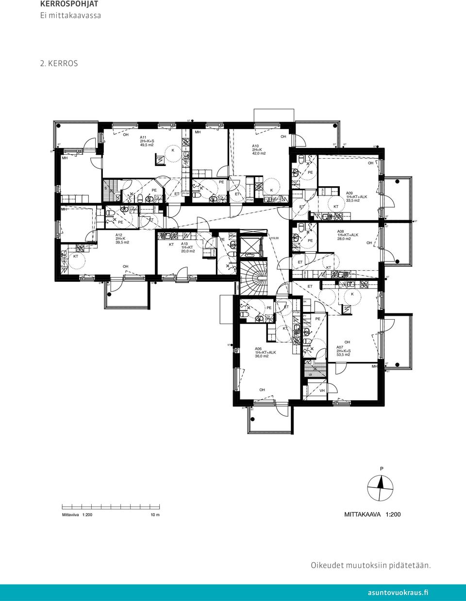20,0 m2 kaide käsijohde 03 IRT.VAR.