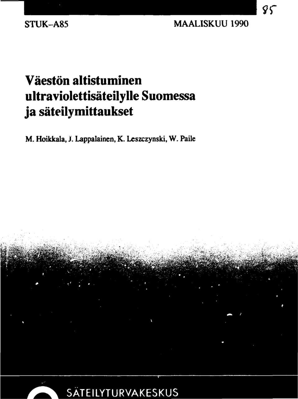 Suomessa ja säteilymittaukset M.