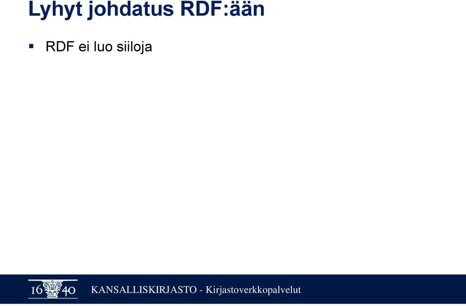 RDF:ään