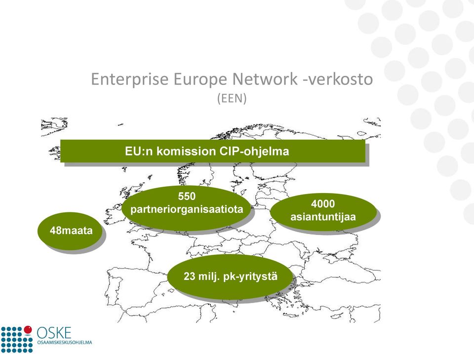 48maata 550 partneriorganisaatiota