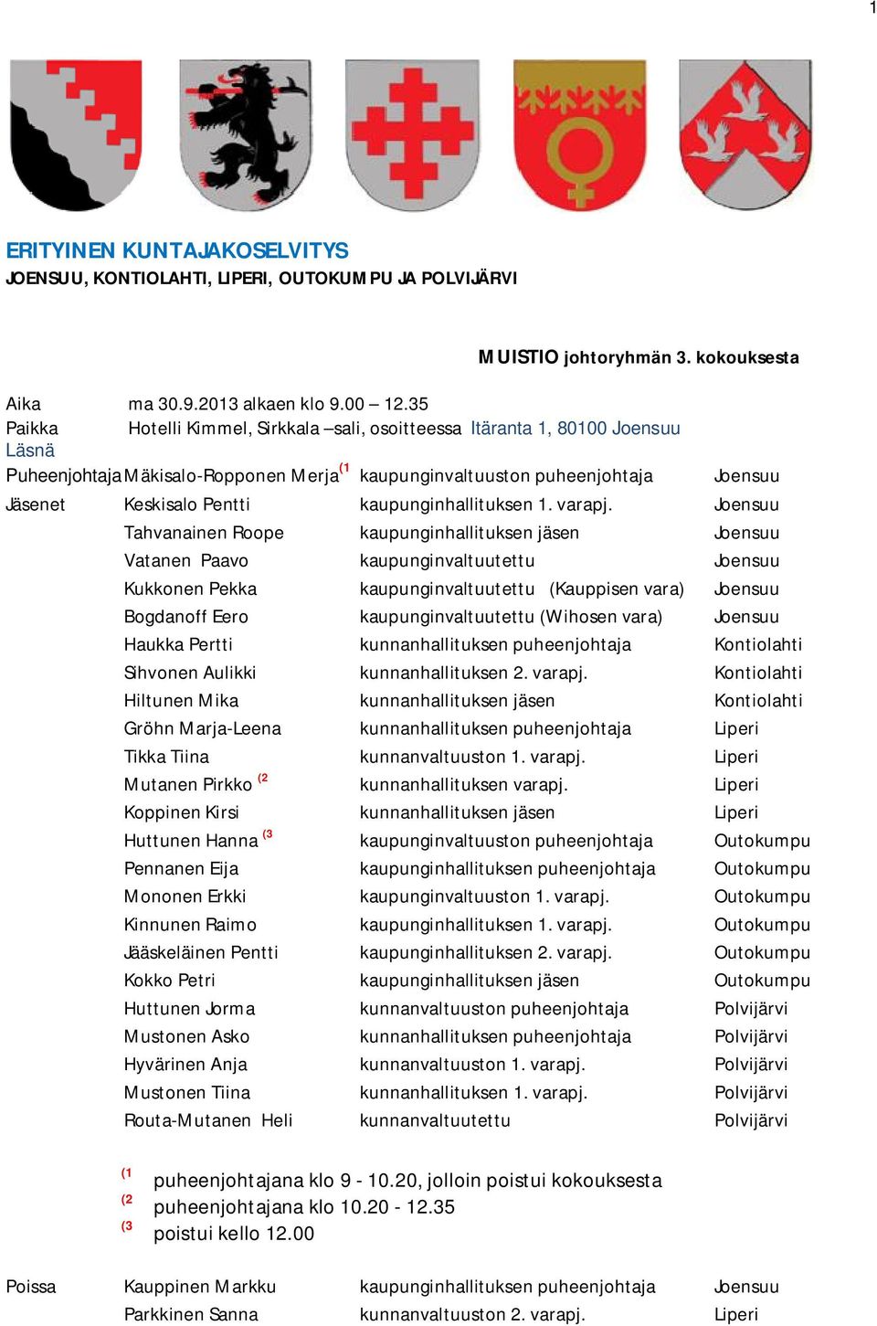 kaupunginhallituksen 1. varapj.