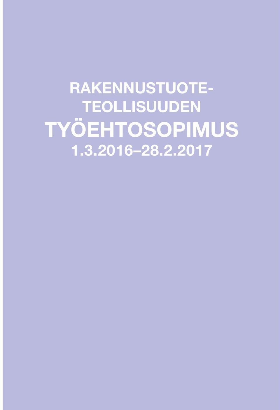 TYÖEHTOSOPIMUS
