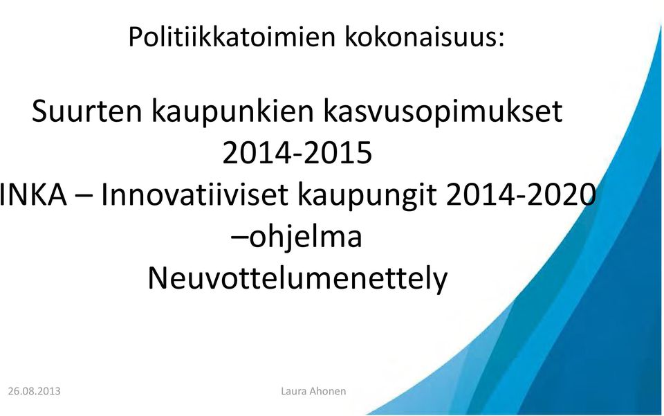 2014-2015 INKA Innovatiiviset