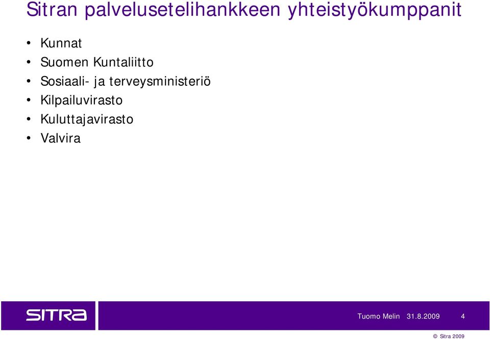 Kuntaliitto Sosiaali- ja terveysministeriö