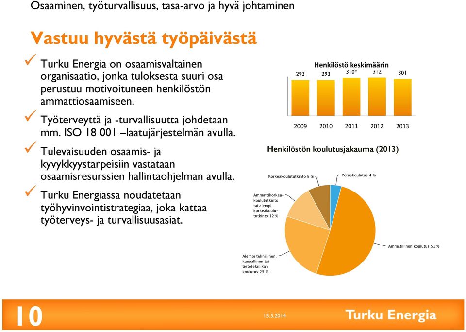 Tulevaisuuden osaamis- ja kyvykkyystarpeisiin vastataan osaamisresurssien hallintaohjelman avulla.