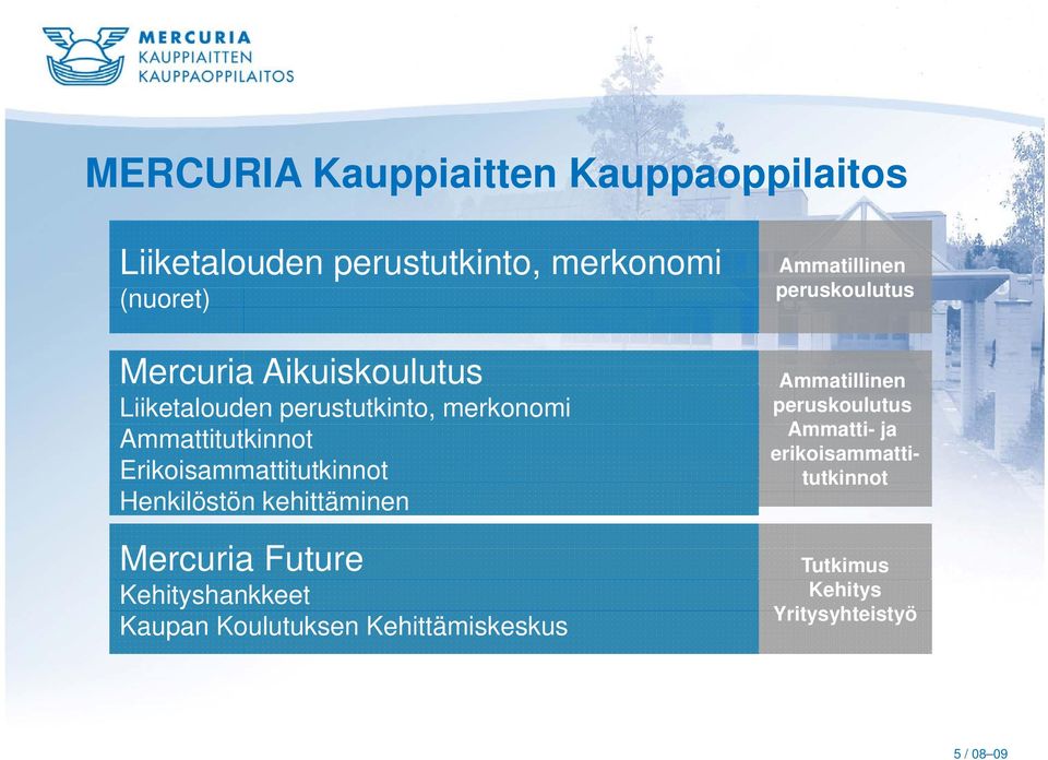Henkilöstön kehittäminen Mercuria Future Kehityshankkeet Kaupan Koulutuksen Kehittämiskeskus
