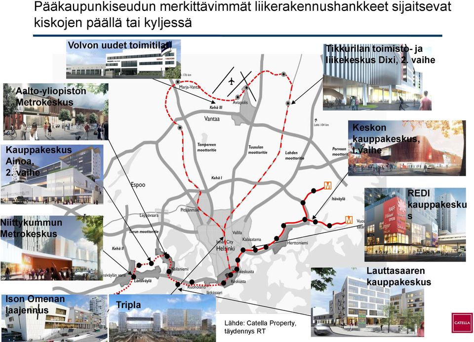 vaihe Aalto-yliopiston Metrokeskus Kauppakeskus Ainoa, 2.