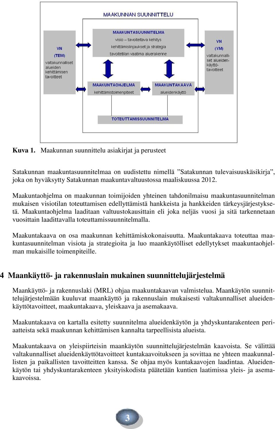 2012. Maakuntaohjelma on maakunnan toimijoiden yhteinen tahdonilmaisu maakuntasuunnitelman mukaisen visiotilan toteuttamisen edellyttämistä hankkeista ja hankkeiden tärkeysjärjestyksetä.