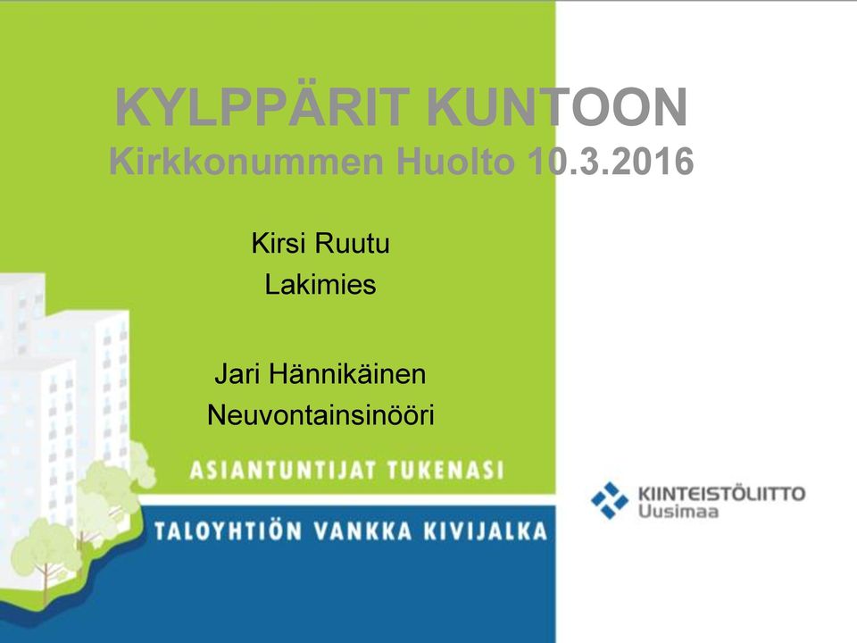 2016 Kirsi Ruutu Lakimies