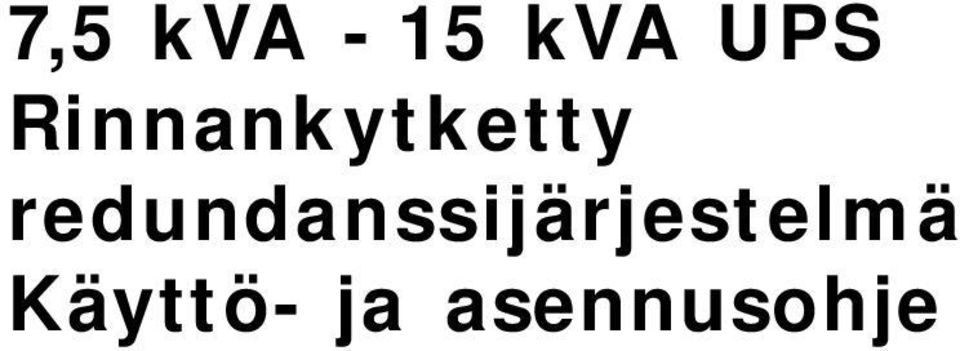 Rinnankytketty