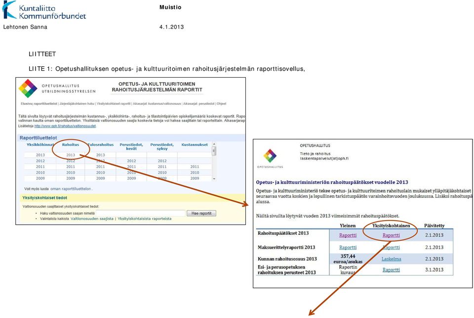 Opetushallituksen opetus- ja