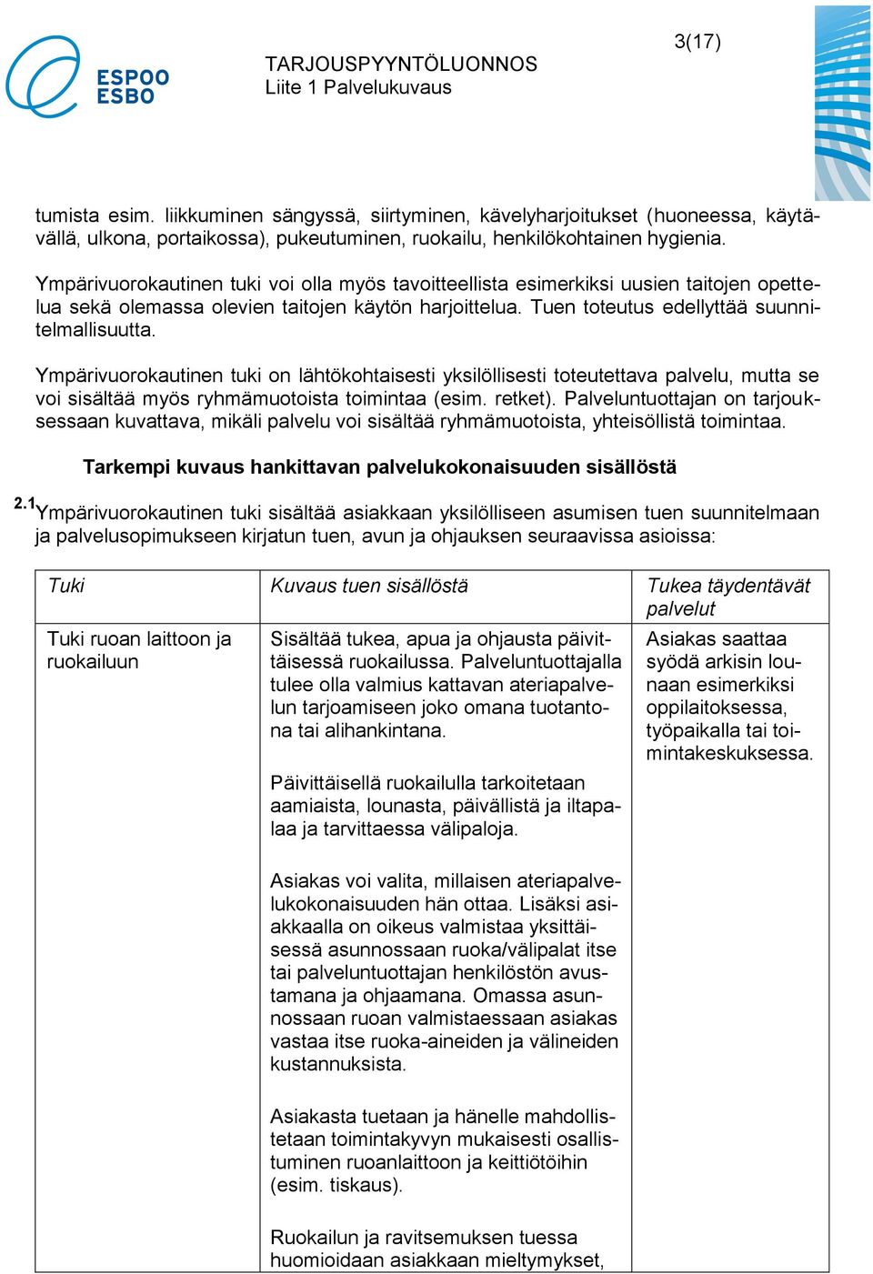 Ympärivuorokautinen tuki on lähtökohtaisesti yksilöllisesti toteutettava palvelu, mutta se voi sisältää myös ryhmämuotoista toimintaa (esim. retket).