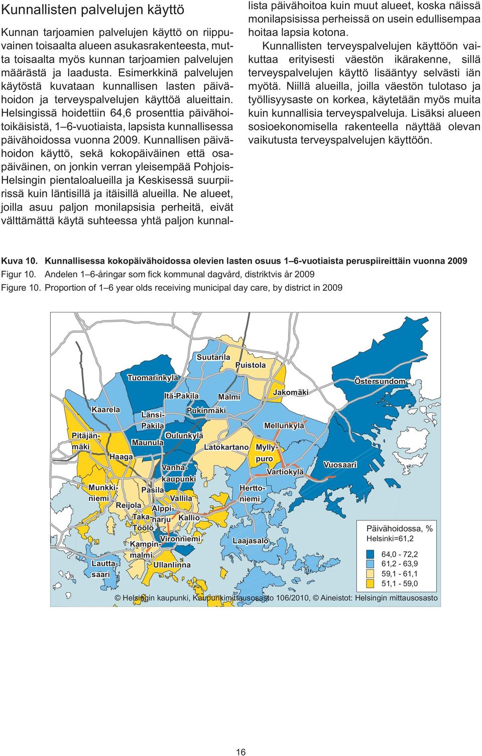 Alppi- Taka- harju Kallio Töölö Vironniemi Laajasalo Kampin- malmi Lautta- Ullanlinna saari Vuosaari Östersundom