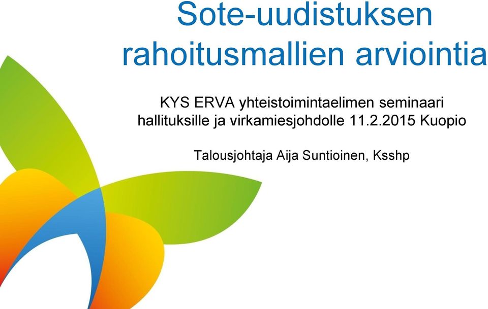 seminaari hallituksille ja