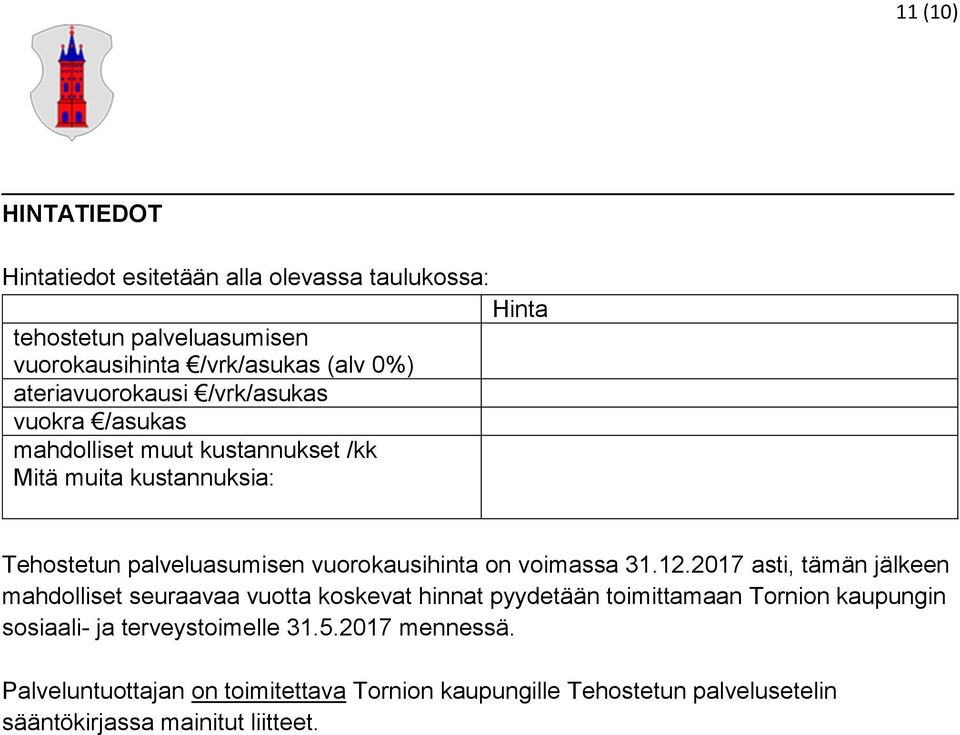 vuorokausihinta on voimassa 31.12.