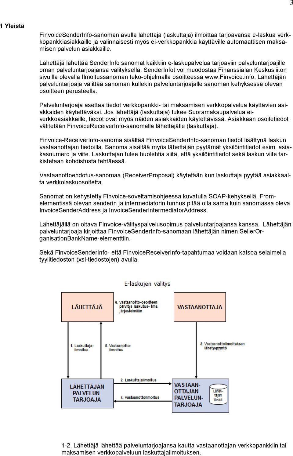 SenderInfot voi muodostaa Finanssialan Keskusliiton sivuilla olevalla Ilmoitussanoman teko-ohjelmalla osoitteessa www.finvoice.info.