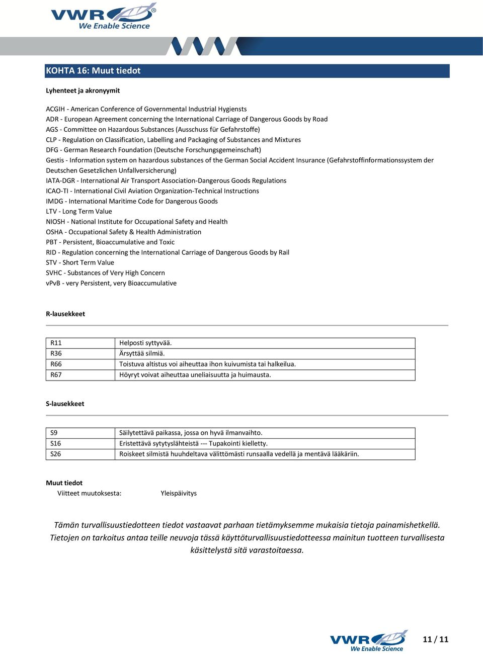 (Deutsche Forschungsgemeinschaft) Gestis - Information system on hazardous substances of the German Social Accident Insurance (Gefahrstoffinformationssystem der Deutschen Gesetzlichen