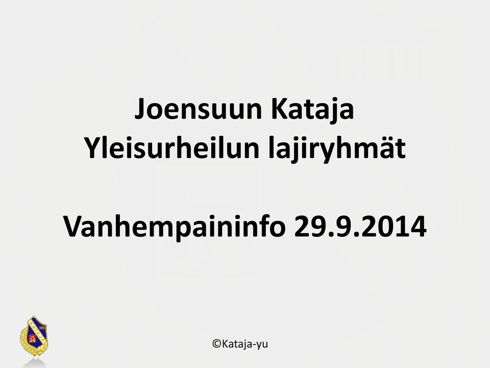 lajiryhmät