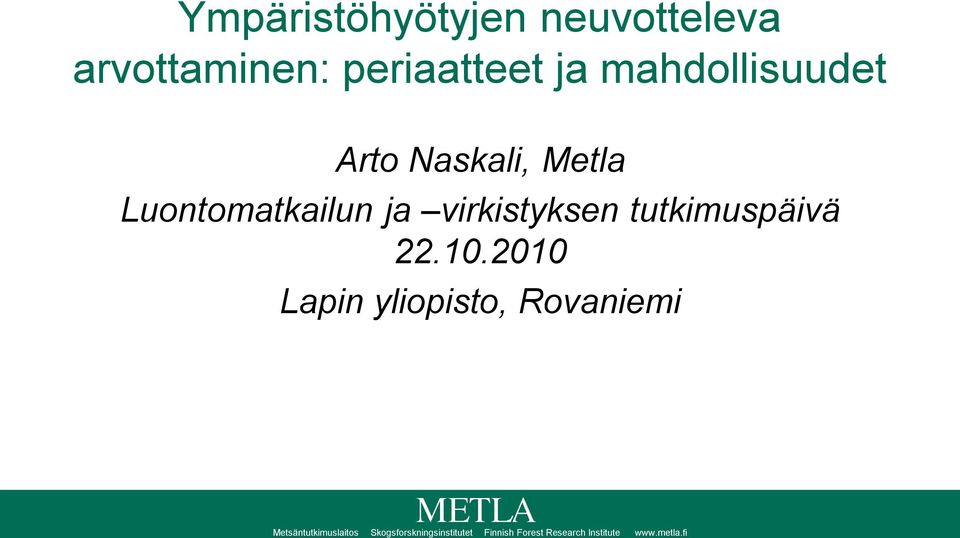 tutkimuspäivä 22.10.