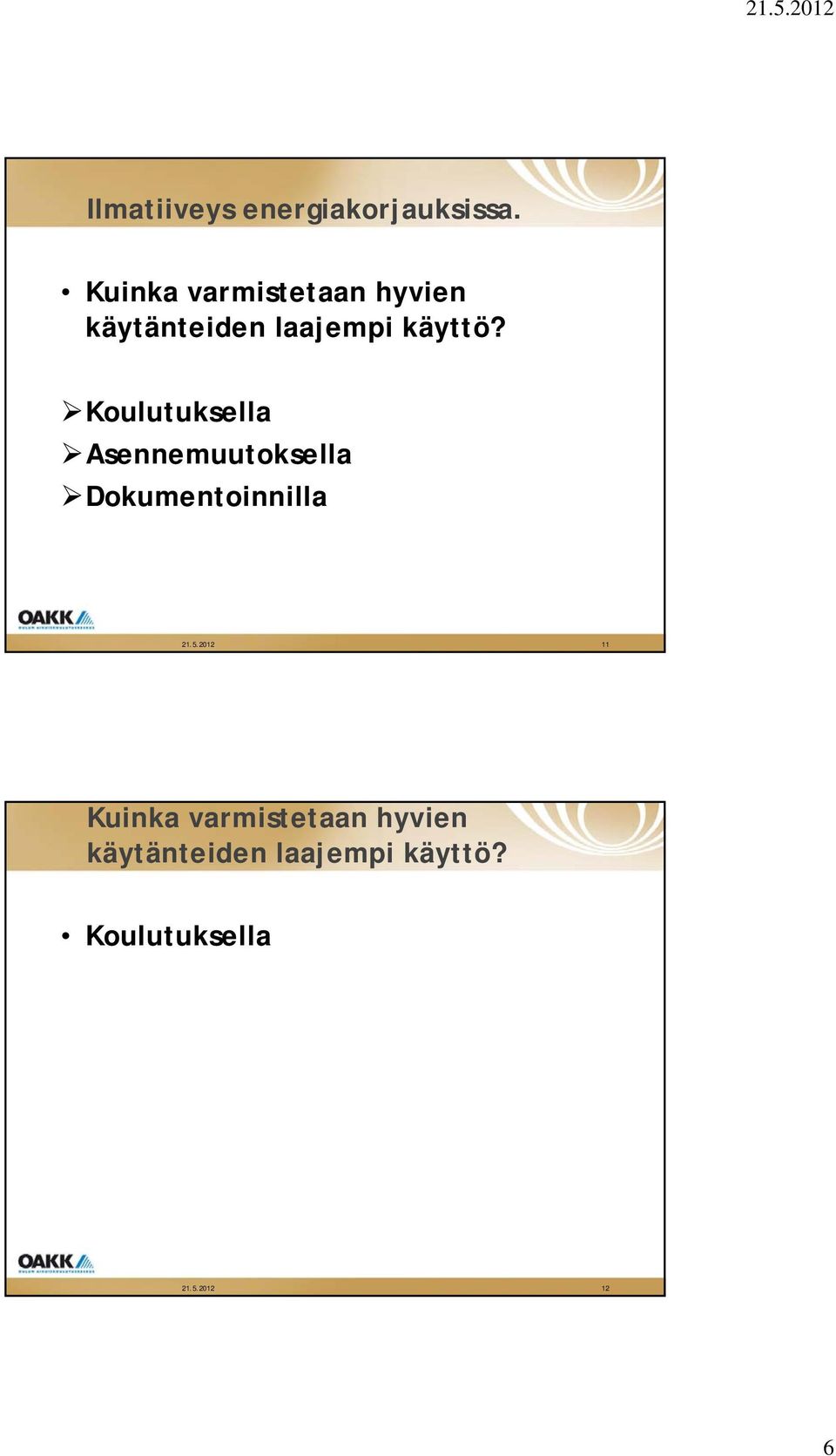 Koulutuksella