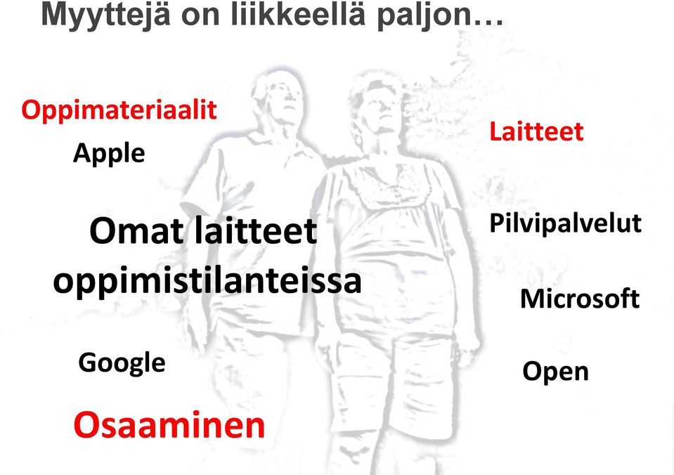 laitteet oppimistilanteissa Google