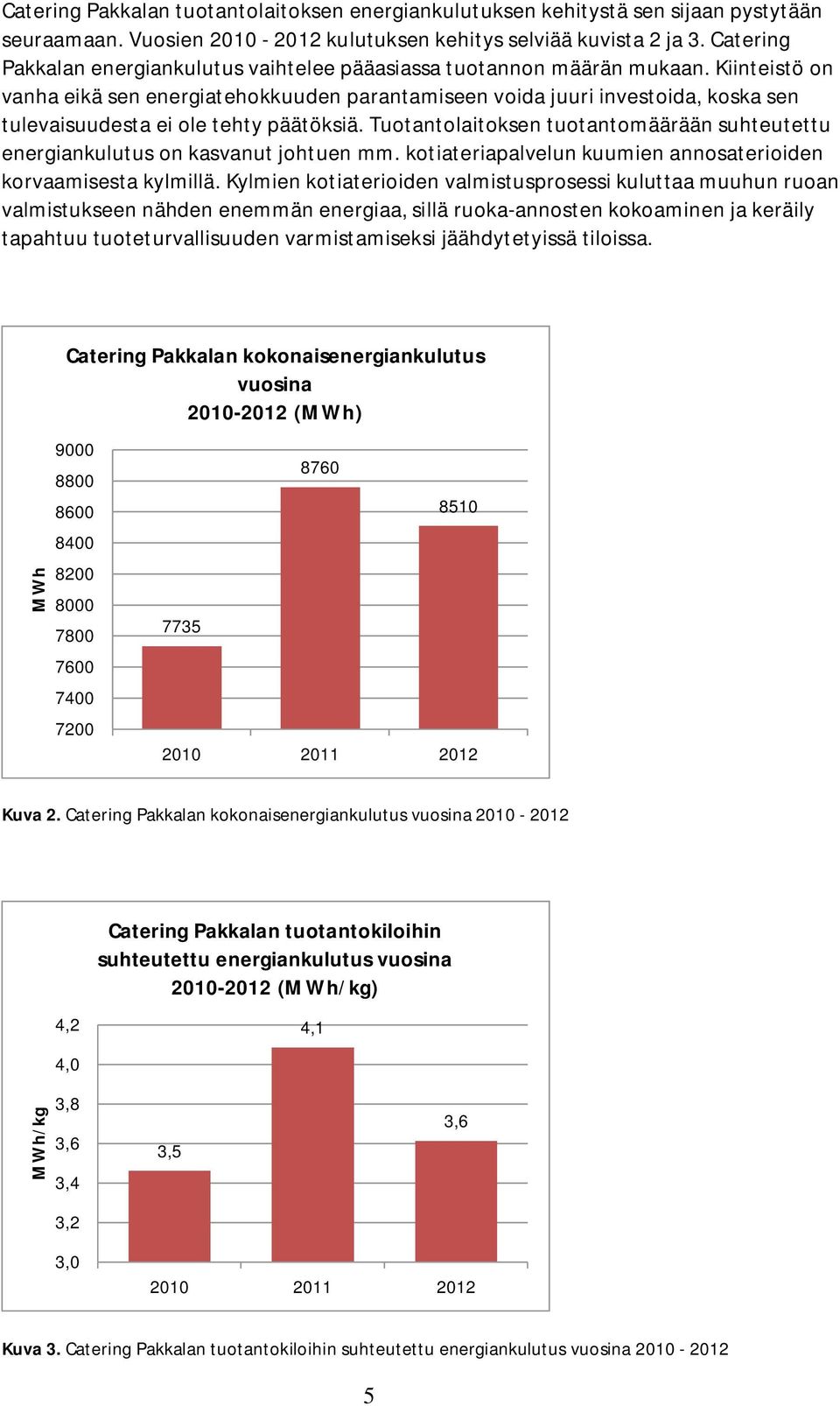 Kiinteistö on vanha eikä sen energiatehokkuuden parantamiseen voida juuri investoida, koska sen tulevaisuudesta ei ole tehty päätöksiä.