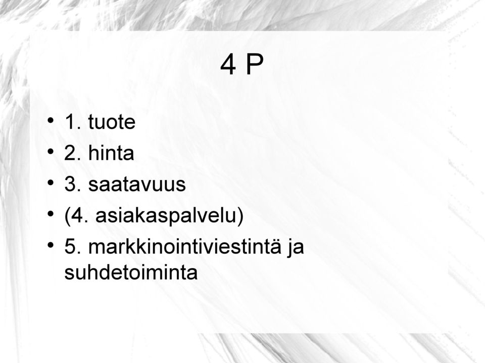 asiakaspalvelu) 5.