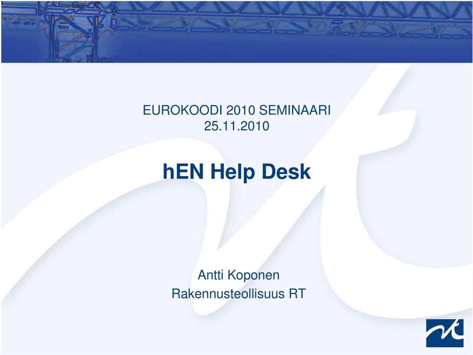 2010 hen Help Desk