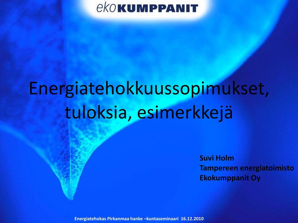 energiatoimisto Ekokumppanit Oy