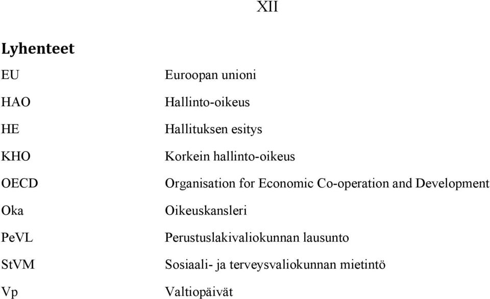 Organisation for Economic Co-operation and Development Oikeuskansleri