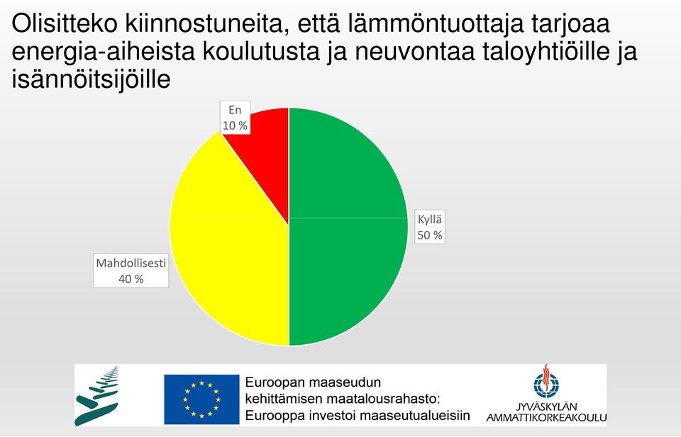aiheista koulutusta ja neuvontaa