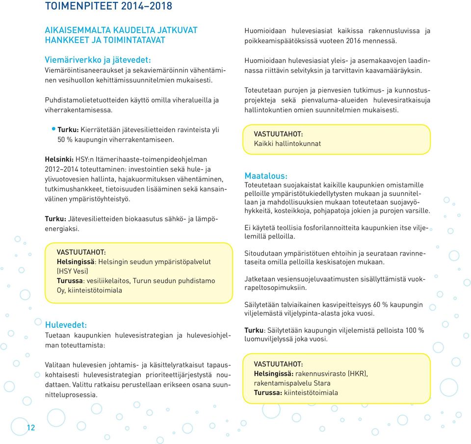 Turku: Kierrätetään jätevesilietteiden ravinteista yli 50 % kaupungin viherrakentamiseen.