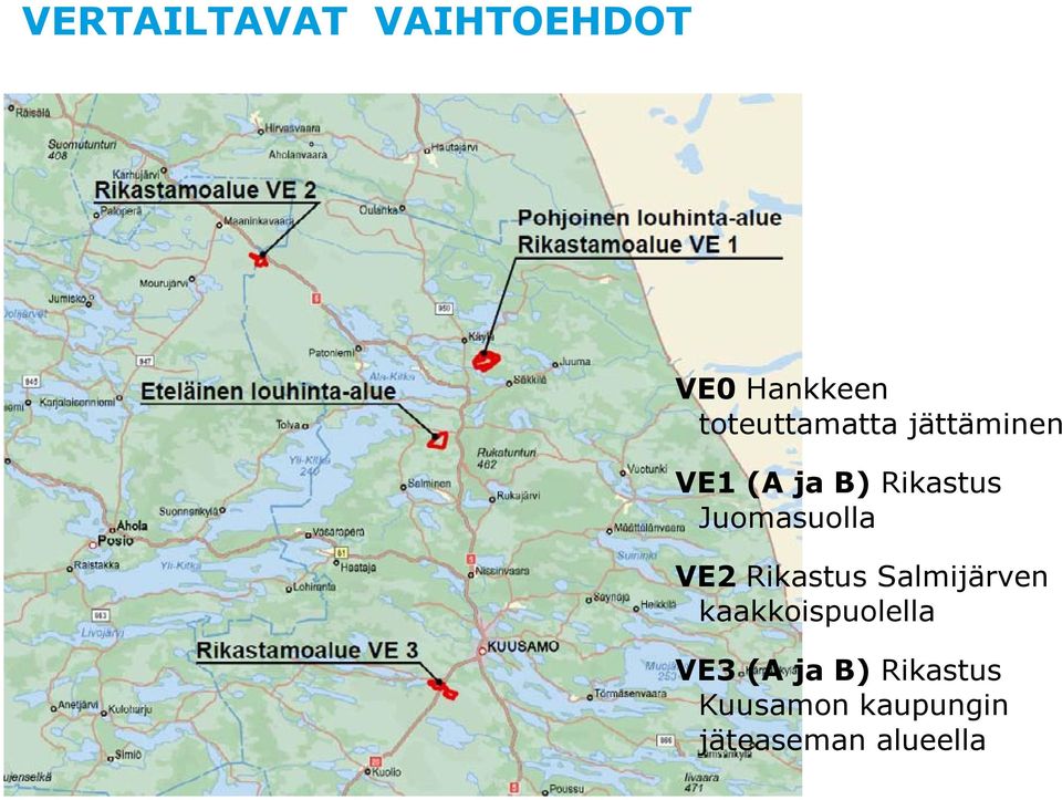 Juomasuolla VE2 Rikastus Salmijärven