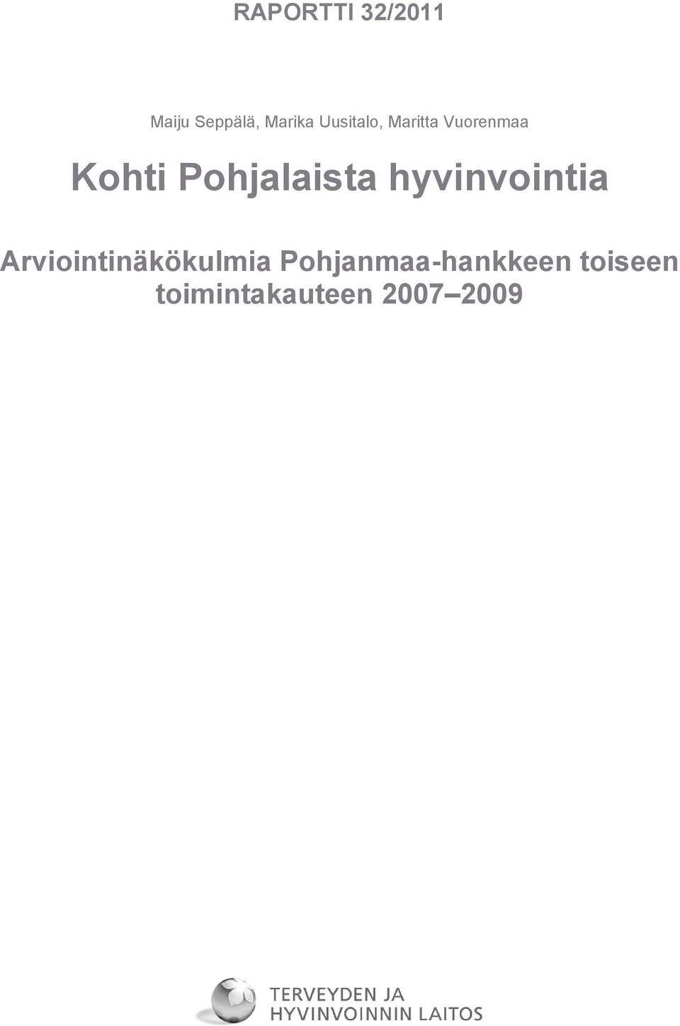 Pohjalaista hyvinvointia