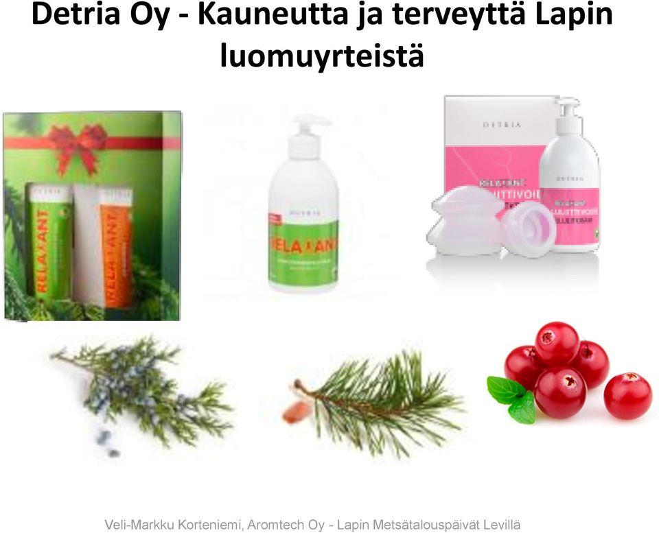 luomuyrteistä Lapin