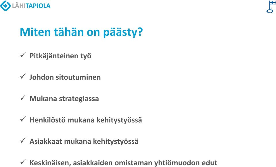 strategiassa Henkilöstö mukana kehitystyössä