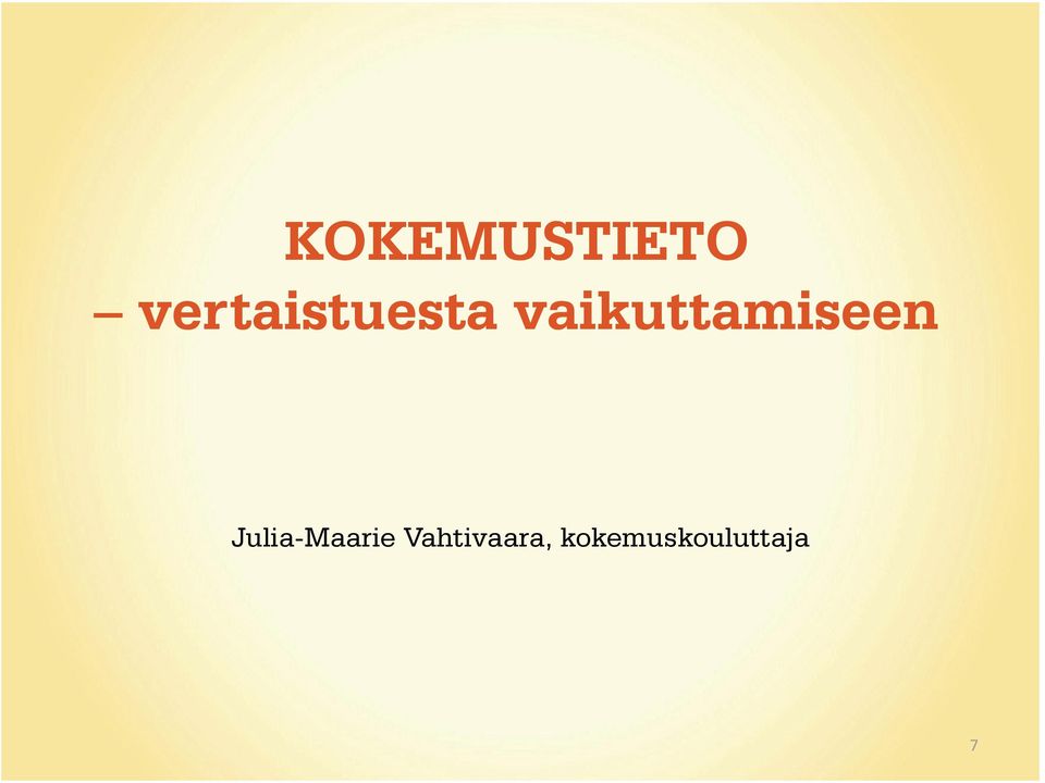 vaikuttamiseen i