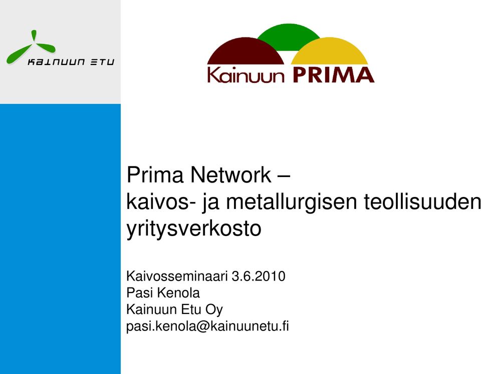 yritysverkosto Kaivosseminaari 3.6.