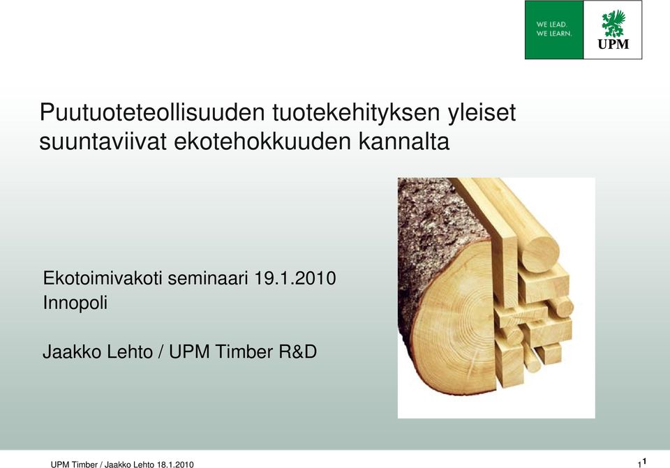 Ekotoimivakoti seminaari 19